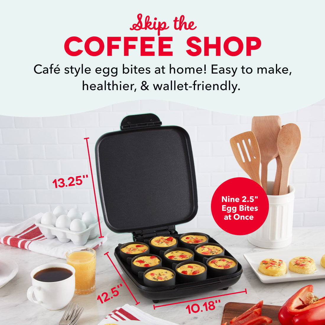 Family Size Egg Bite Maker